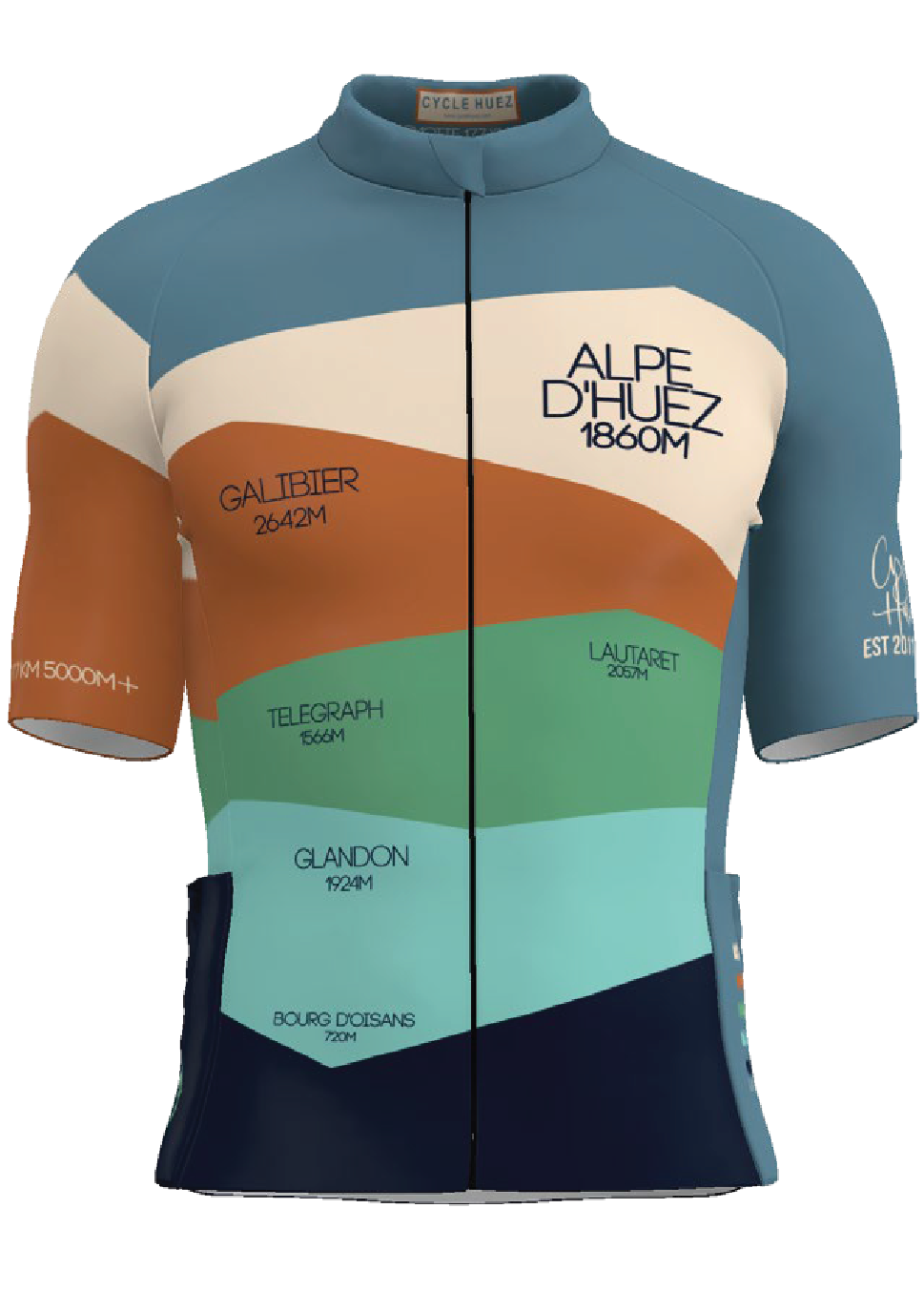 La Marmotte Cycling Jersey ECO — Cycle Huez